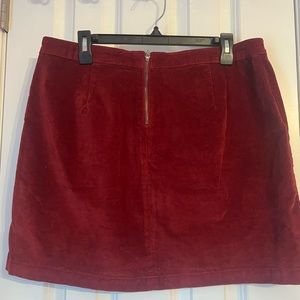 Wild Fable Suede Skirt
